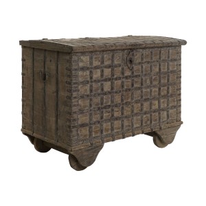 Chest Home ESPRIT Natural Teak Single part 118 X 66 X 87 cm