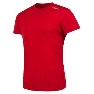 Herren Kurzarm-T-Shirt Joluvi Duplex Größe XL Rot