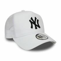 Casquette  de Sport New Era Essential Trucker NYY Blanc (Taille unique)