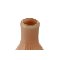 Vase Home ESPRIT Pfirsich Kristall Moderne 20 x 20 x 37 cm