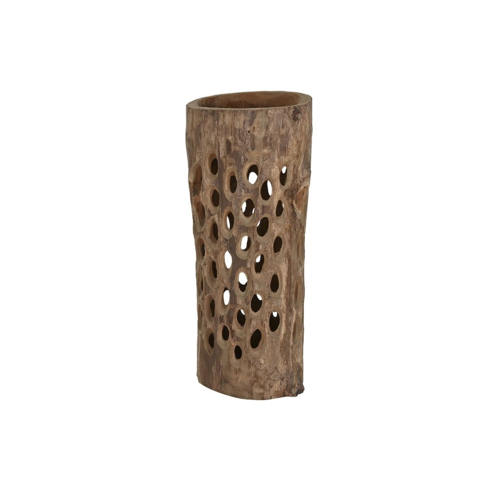 Vase Home ESPRIT natürlich Teakholz 30 x 30 x 75 cm 30 x 31 x 76,5 cm