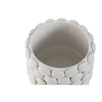 Vase Home ESPRIT Weiß Steingut Mediterraner 22 X 22 X 17,5 cm