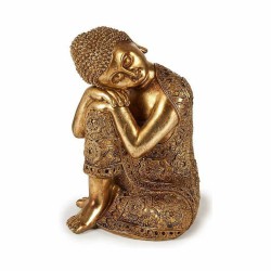 Deko-Figur Buddha Sitzend Gold 20 x 30 x 20 cm (4 Stück)