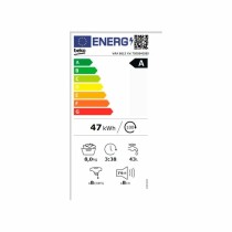 Machine à laver BEKO WRA 8615 XW 1200 rpm 8 kg 60 cm