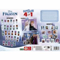 Emsemble de Jeux d'adresse Frozen 4 en 1