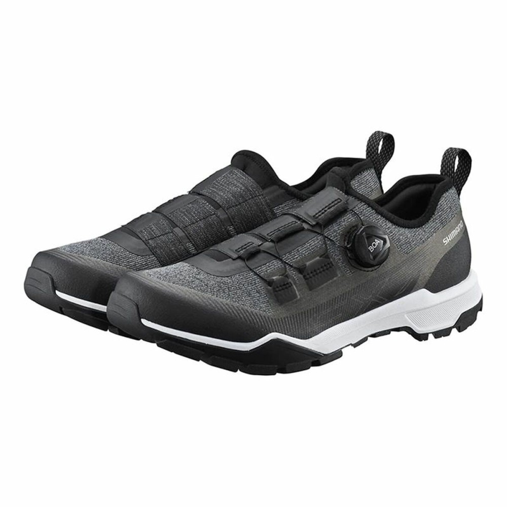 Radfahren Schuhe Shimano Ex7 Schwarz