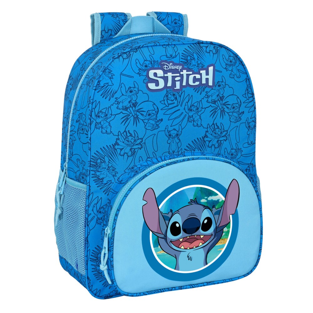 Schulrucksack Stitch Blau 33 x 42 x 14 cm