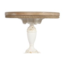 Side table Home ESPRIT White Natural Fir 55 x 55 x 57 cm