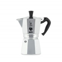 Italienische Kaffeemaschine Bialetti Moka Express Aluminium 6 Tassen