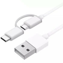 Câble USB vers Micro USB et USB-C Xiaomi SJV4082TY 1 m