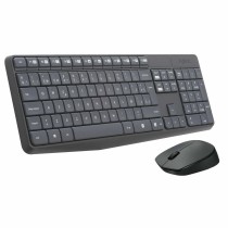 Tastatur mit Drahtloser Maus Logitech 920-007919 Grau Qwerty Spanisch QWERTY