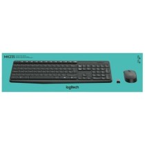 Tastatur mit Drahtloser Maus Logitech 920-007919 Grau Qwerty Spanisch QWERTY