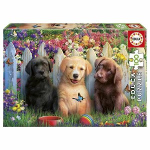 Puzzle Educa Doggies 100 Pièces