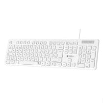 Clavier Subblim SUBKBC-0SSK51 Blanc Espagnol Qwerty