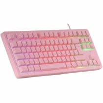 Gaming Keyboard Mars Gaming MK023 Pink