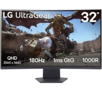 Écran LG 32GS60QC-B Quad HD 32" 144 Hz 50 - 60 Hz 180 Hz