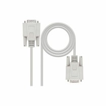 Kabel NANOCABLE 10.14.0202 PUERTO SERIE DB9 RS232 1,8 M