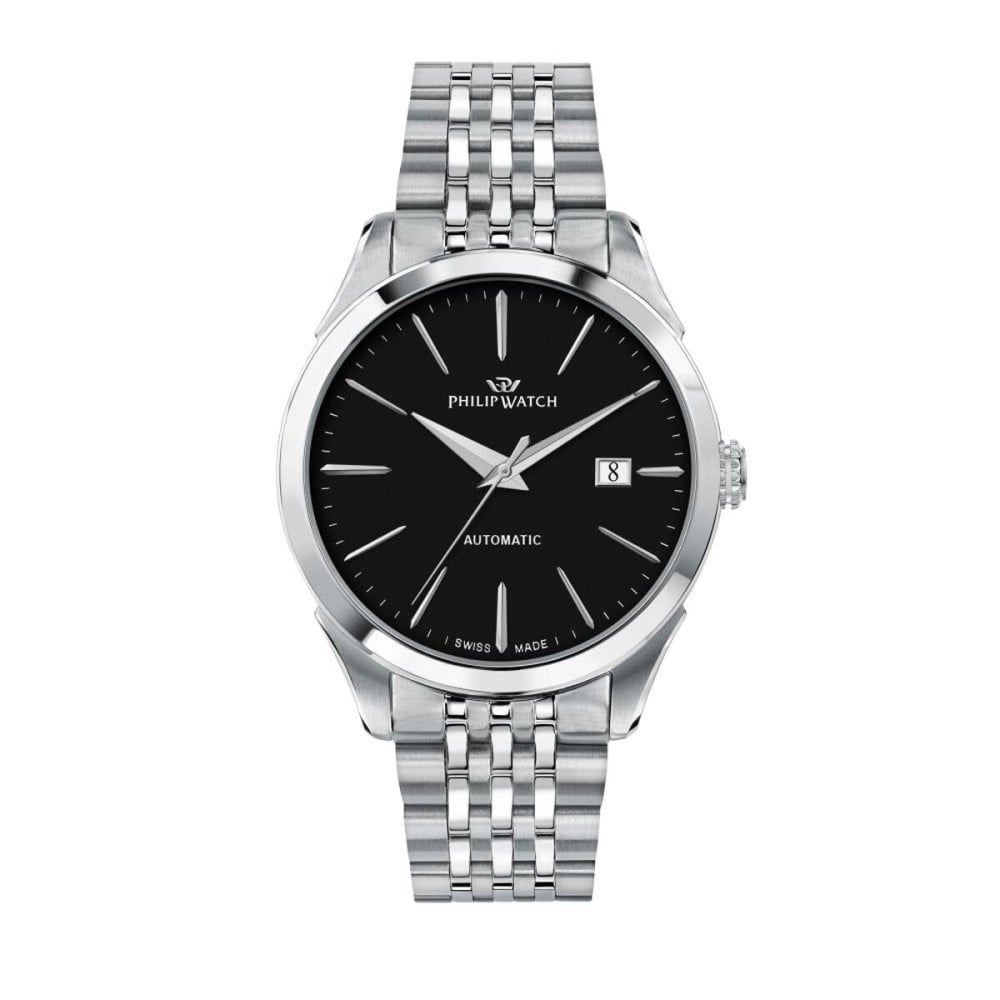 Montre Homme Philip Watch R8223217001 Noir Argenté (Ø 41 mm)