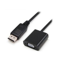 DisplayPort-zu-SVGA-Adapter NANOCABLE 10.16.0602 Schwarz (15 cm)