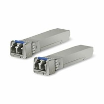 Module SFP à fibre optique monomode UBIQUITI UACC-OM-SM-10G-D-2 10 km 10 Gbps SFP+ Argenté