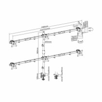 Ceiling Mount for Projectors Equip