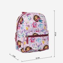 Schulrucksack Gabby's Dollhouse Rosa 22 x 27 x 9 cm