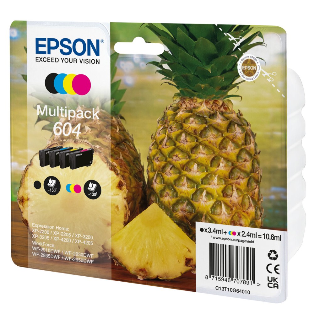 Original Tintenpatrone Epson 604 Schwarz