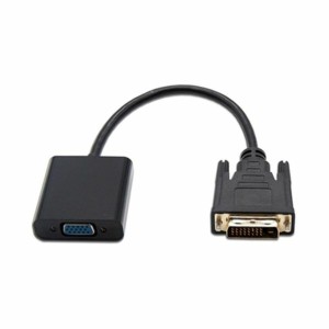 DVI-zu-VGA-Adapter NANOCABLE 10.16.2008-BK Schwarz