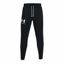 Pantalon de sport long Under Armour Rival Terry Jogger Noir Homme