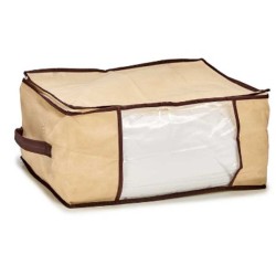 Bourse de Rangement Crème Polyester polypropylène 27 L 45 x 30 x 20 cm (24 Unités)