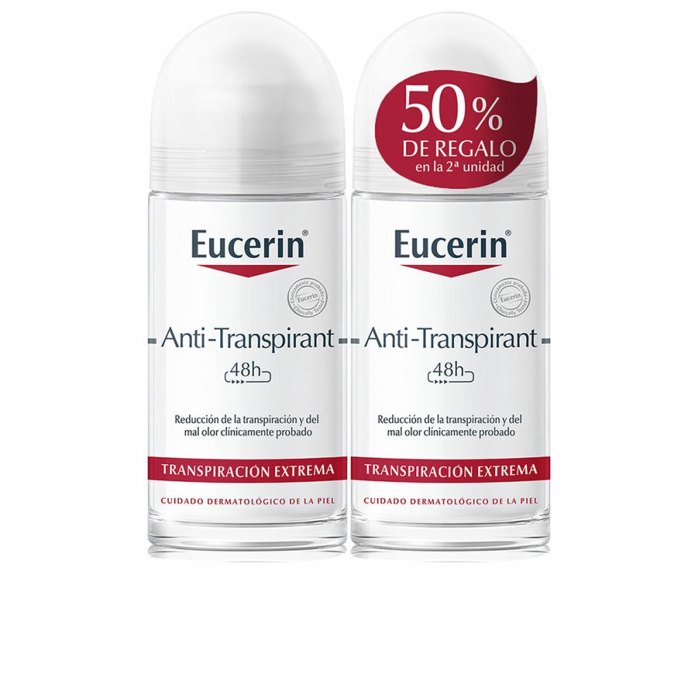 Roll-On Deodorant Eucerin Transpirant Desodorante On Lote Antiperspirant 2 Stück 50 ml