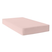 Fitted bottom sheet HappyFriday BASIC Light Pink 105 x 200 x 32 cm