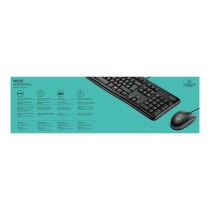 Tastatur Logitech 2227530 QWERTY Schwarz Portugiesisch