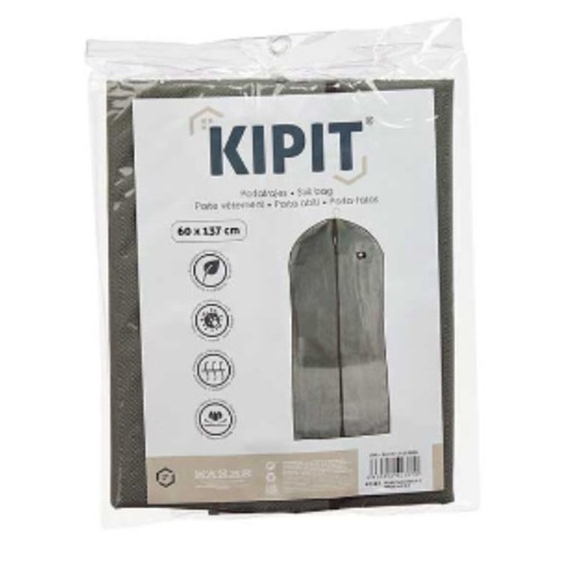 Garment Cover 60 x 137 cm Grey Polyester polypropylene (24 Units)