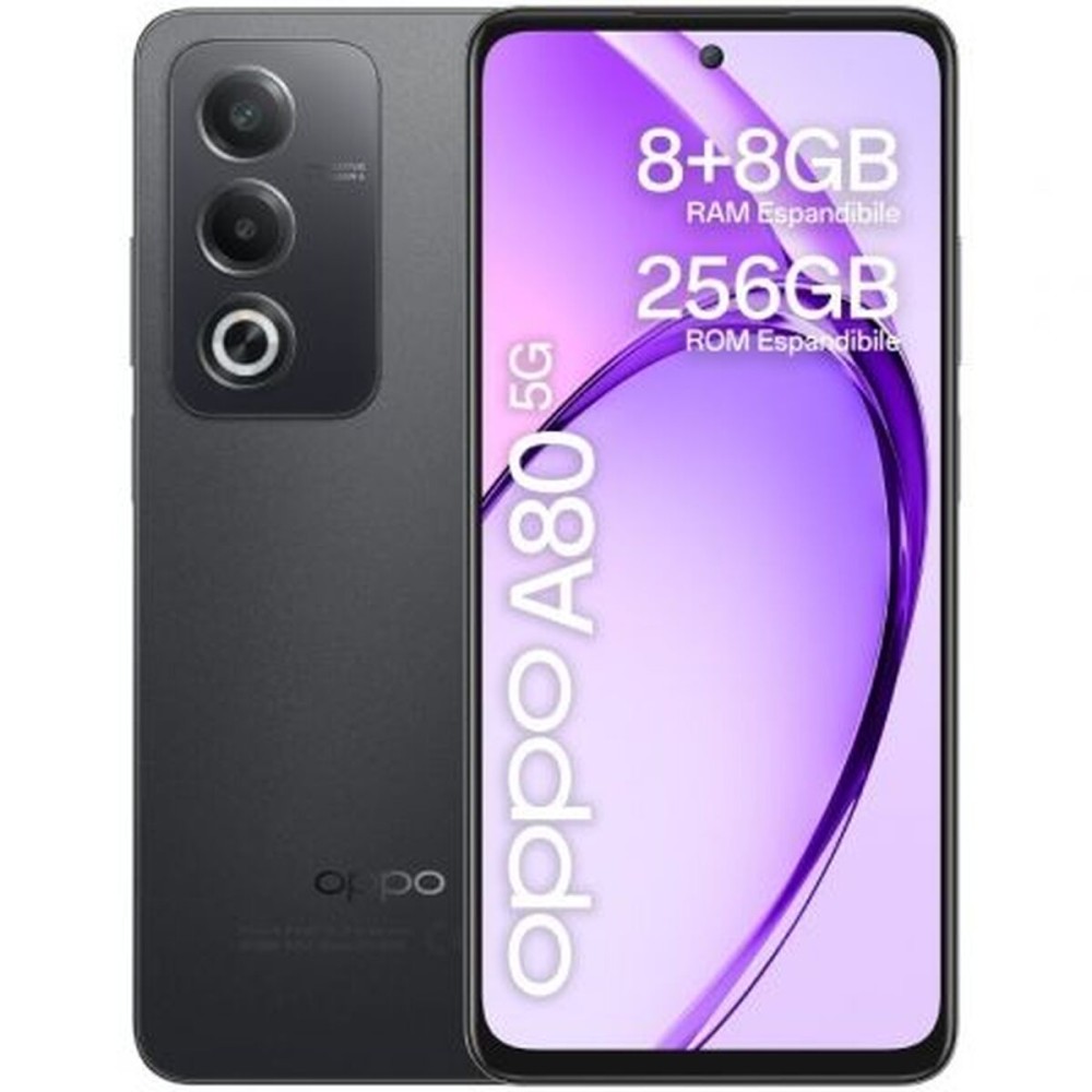 Smartphone Oppo A80 Octa Core 8 GB RAM 256 GB Black 6,67"