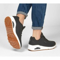 Laufschuhe für Damen Skechers UNO - Stand On Air Schwarz