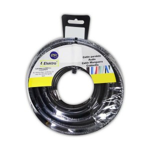 Cable EDM 28300 Black 2 x 1 mm 5 m