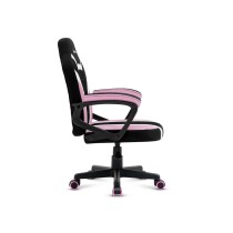 Chaise de jeu Huzaro HZ-Ranger 1.0 pink mesh Noir/Rose Enfants