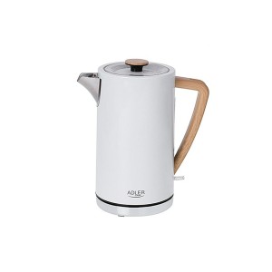 Kettle Adler AD 1347w White Wood 2200 W 1850 W 1,7 L