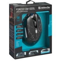 Optical mouse Defender 52020 Black 3200 DPI