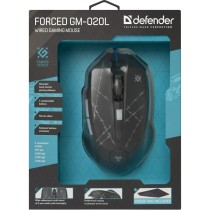 Optical mouse Defender 52020 Black 3200 DPI