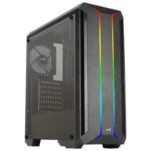 Boîtier ATX semi-tour Aerocool Skyline ARGB Noir