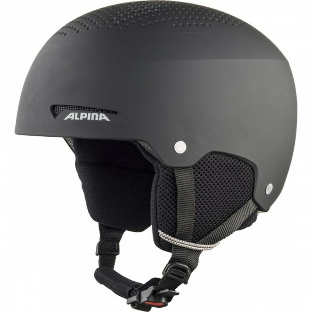 Casque de ski Alpina Zupo Unisexe Noir Monochrome 51-55 cm