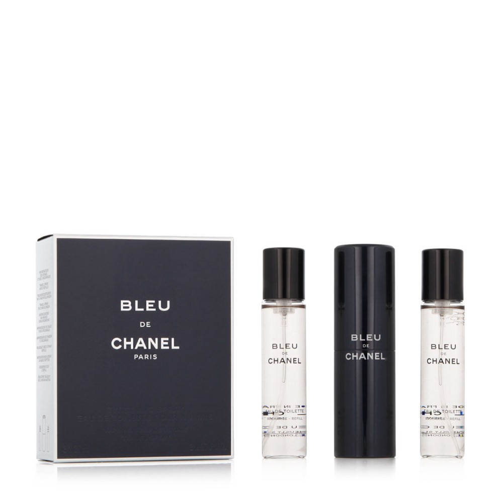 Set mit Herrenparfüm Chanel Bleu de Chanel EDT 3 Stücke