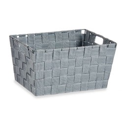 Mehrzweckkorb Grau Stoff 5 L 30,4 x 14 x 20 cm (18 Stück)