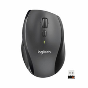 Schnurlose Mouse Logitech Customizable Mouse M705 Schwarz Schwarzweiß Kohlenstoff 1000 dpi