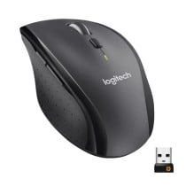 Schnurlose Mouse Logitech Customizable Mouse M705 Schwarz Schwarzweiß Kohlenstoff 1000 dpi