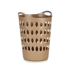 Panier à linge Beige Plastique 50 L 44 x 56 x 41 cm (12 Unités)