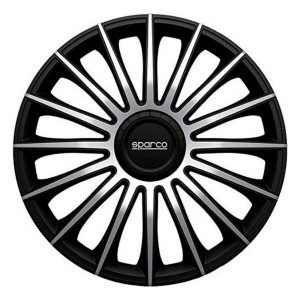 Enjoliveur Sparco Torino CS5 Noir Argenté 15" (4 uds)