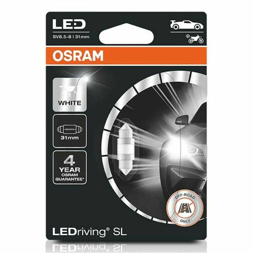 Autoglühbirne Osram OS6438DWP-01B C5W 1 W 12 V 24 V 6000 K